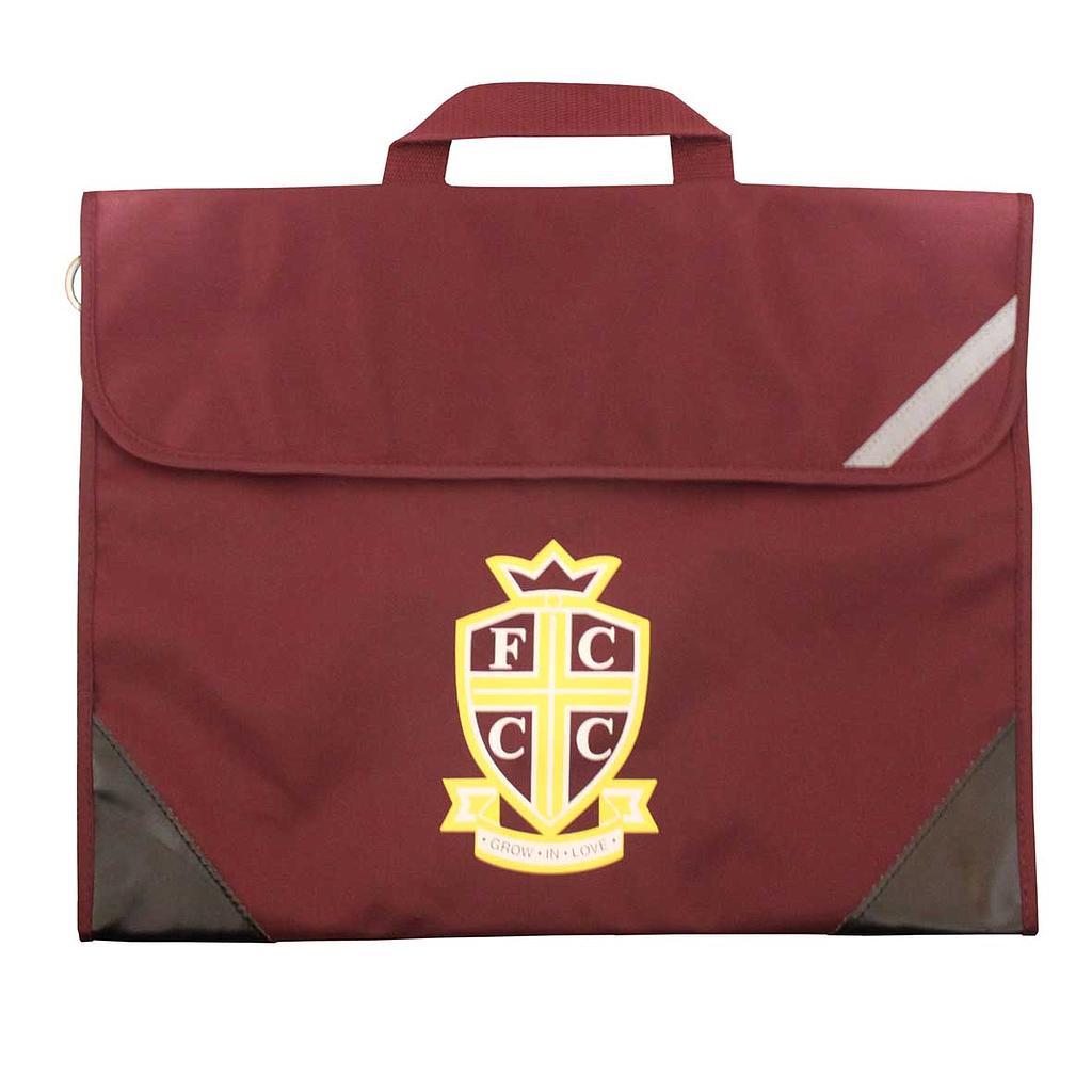 FCC Bag Homework Satchel/Library Maroon