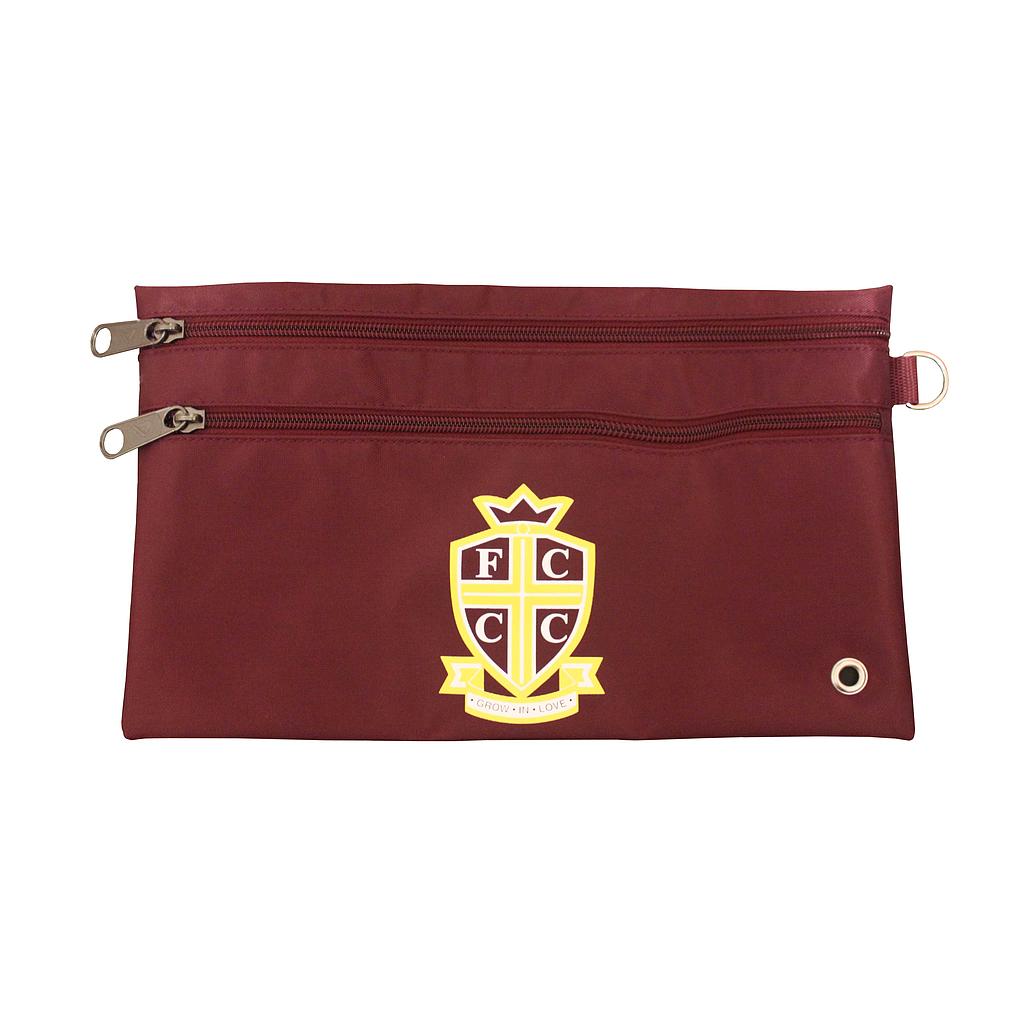 FCC Pencil Case Maroon