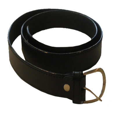 BHC Belt Leather Black K-12
