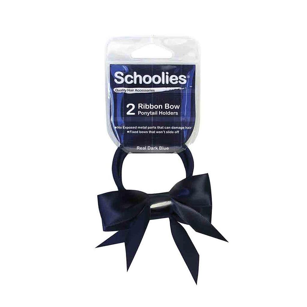 GSL Pony Bow Navy 2pk