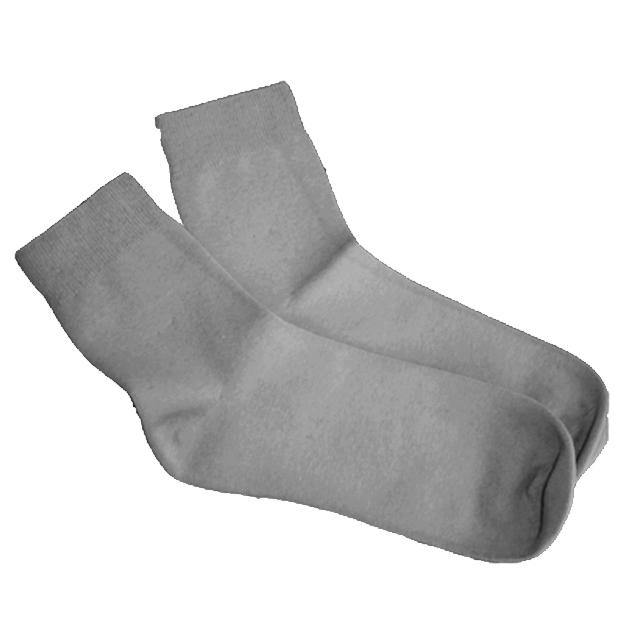 STB Sock Crew Grey 1pk