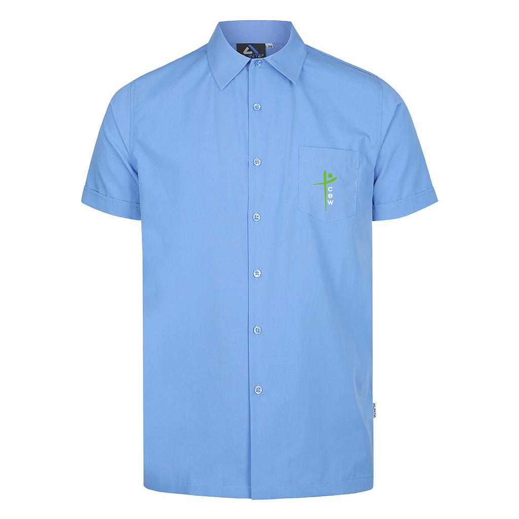 CEW Shirt S/S Blue F-12