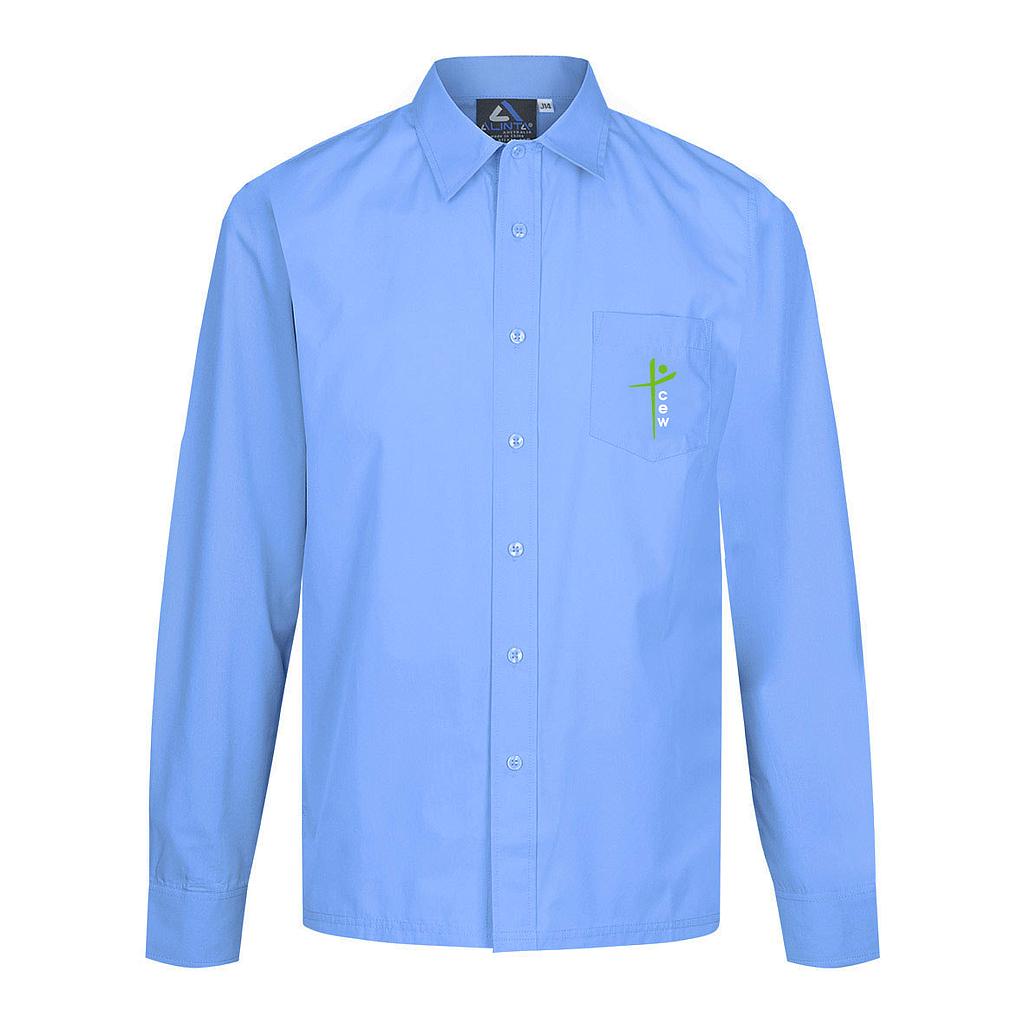 CEW Shirt L/S Blue F-12