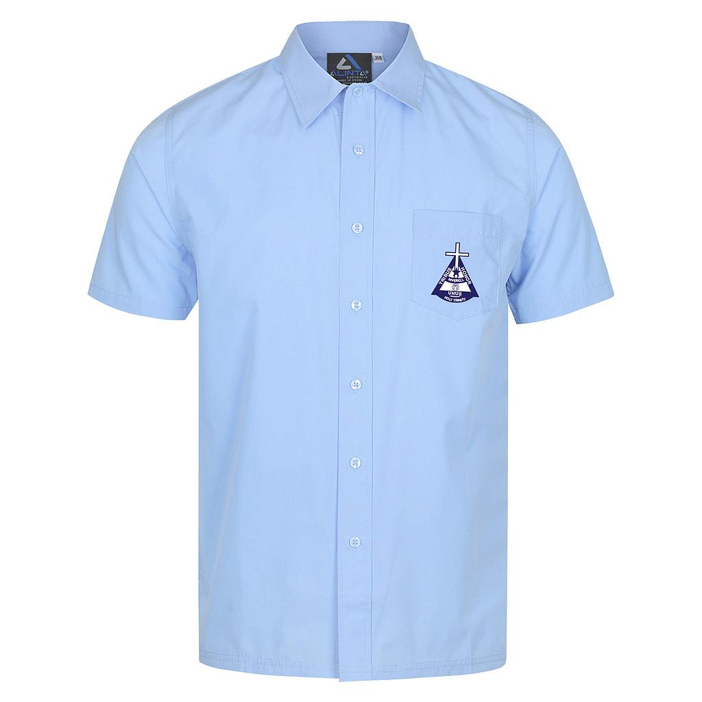 HTI Shirt Boys S/S F/C Blue PC K-10