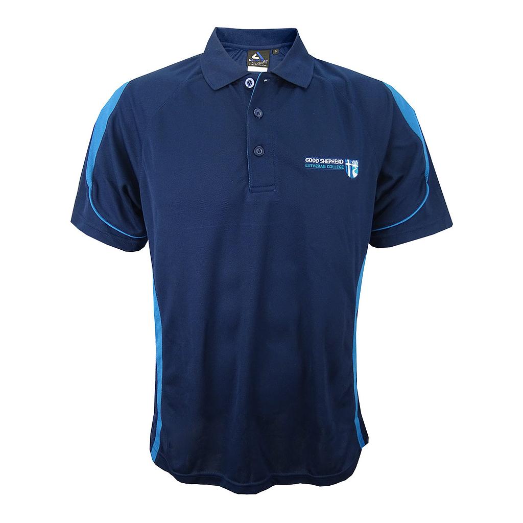 GSL Polo Sports Polyester Navy T-12 (D)