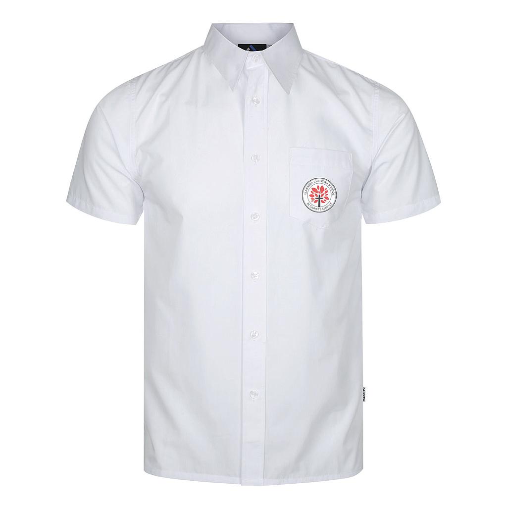 ICC Shirt S/S Boys White PC K-12