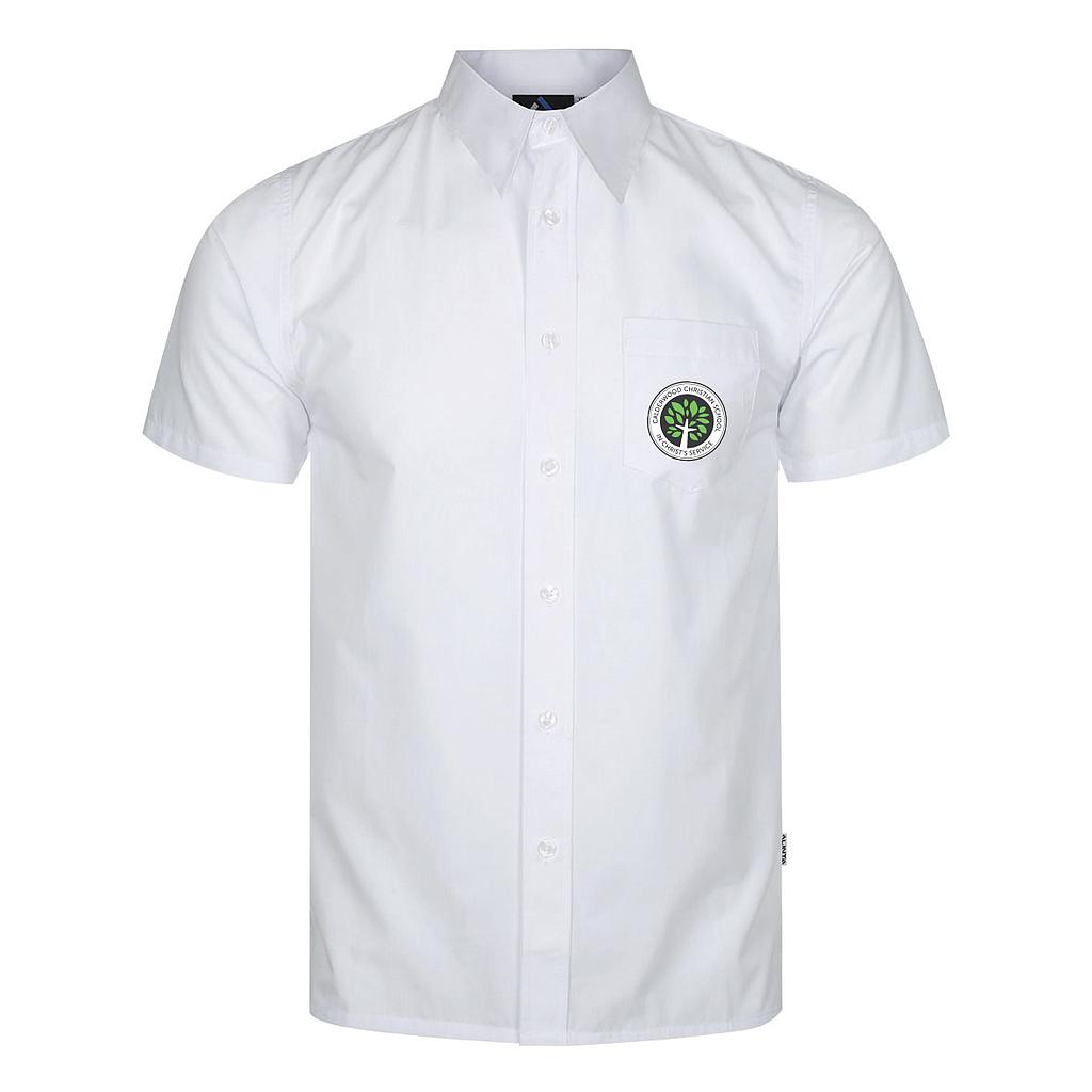 CCS Shirt S/S White PC Boys K-12