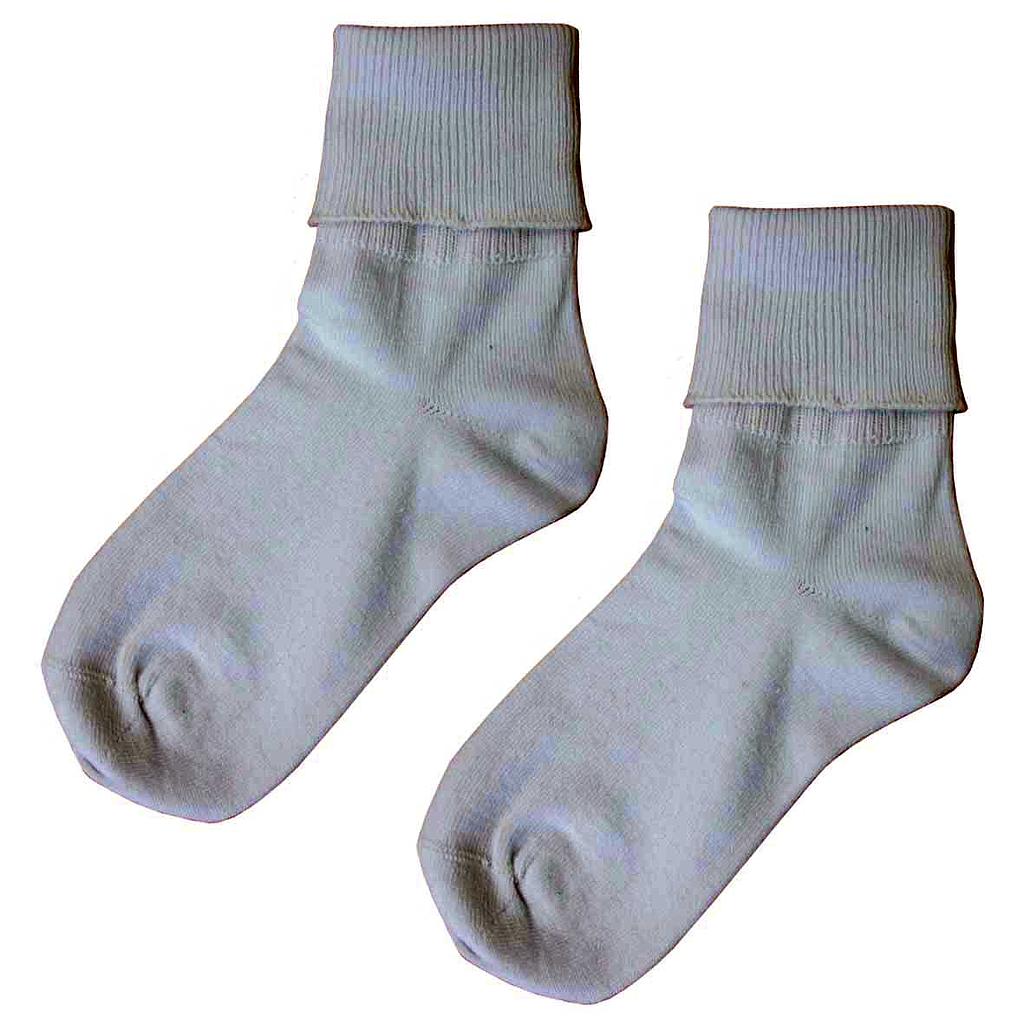 CCS Sock Boys F/D Grey 1pk K-12
