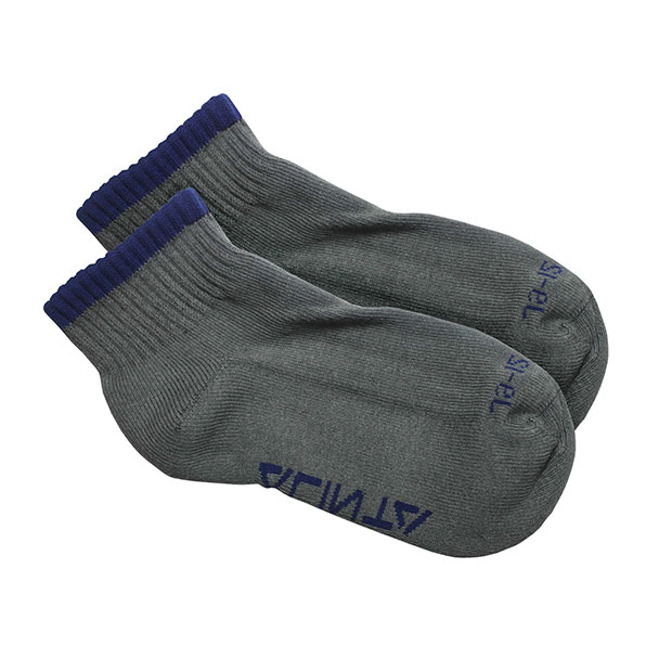 HTI Sock Ankle Charcoal K-10