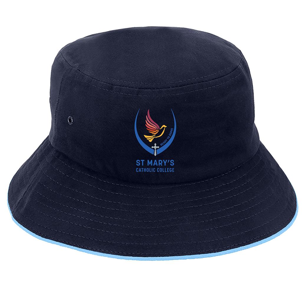 SMG Hat Bucket Rev Nvy/Sky Blue 7-12 (D)
