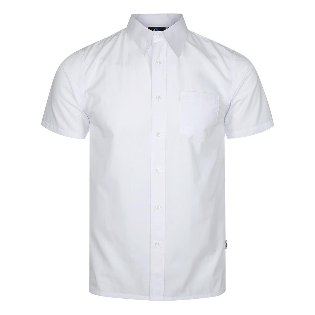 AWH Shirt S/S 2 Piece Collar White