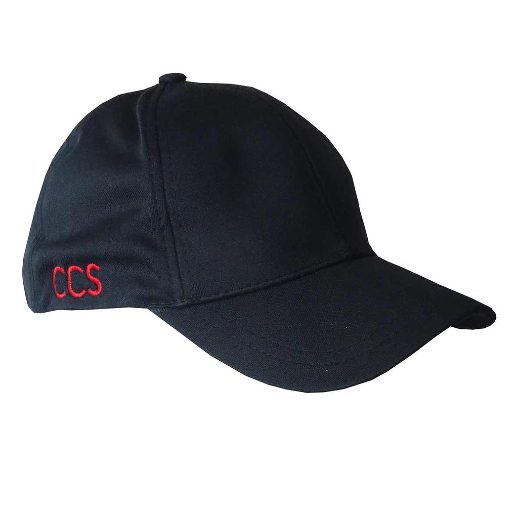 CCS Cap Sports Black Yr7-12