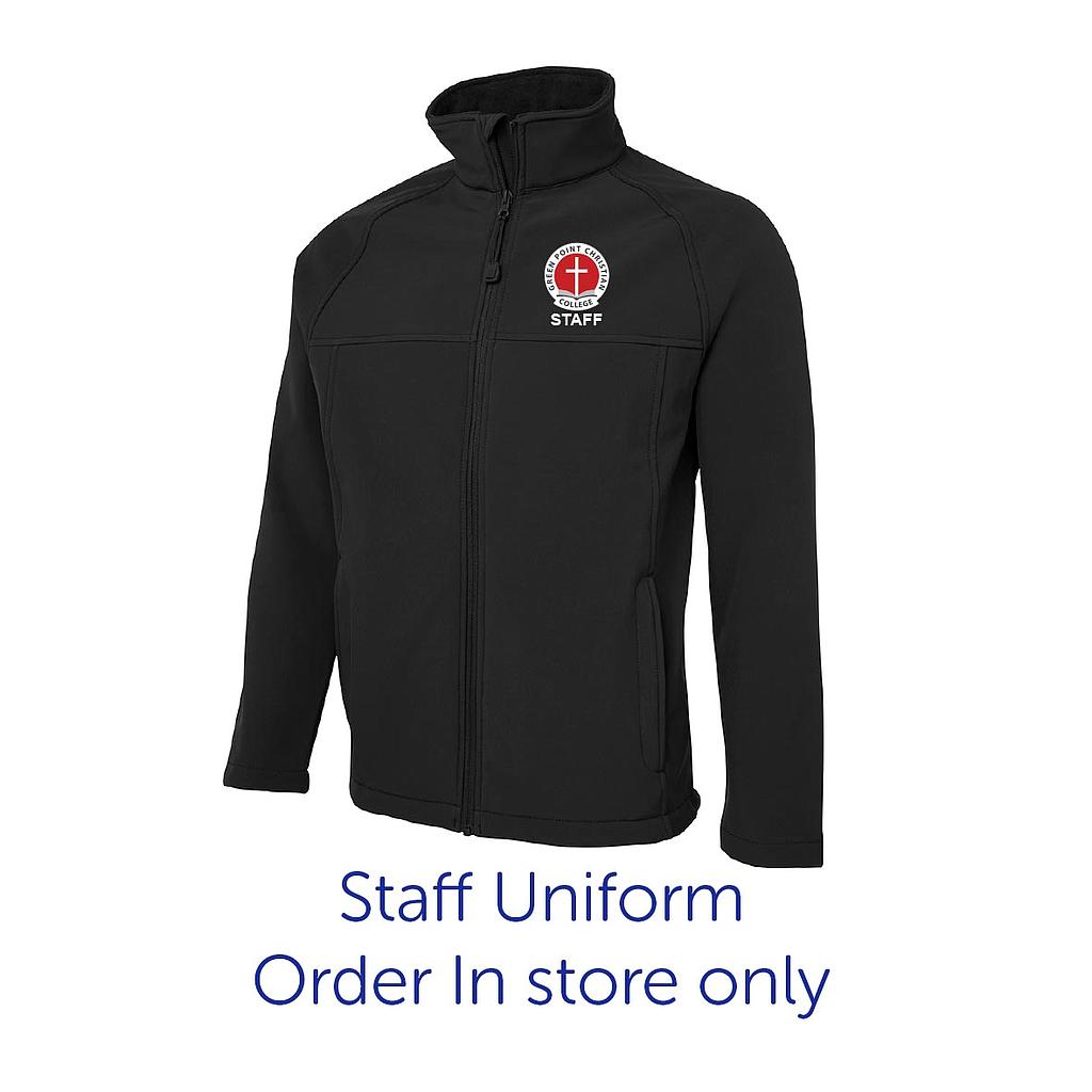 GPC Staff Jacket Softshell Black Unisex