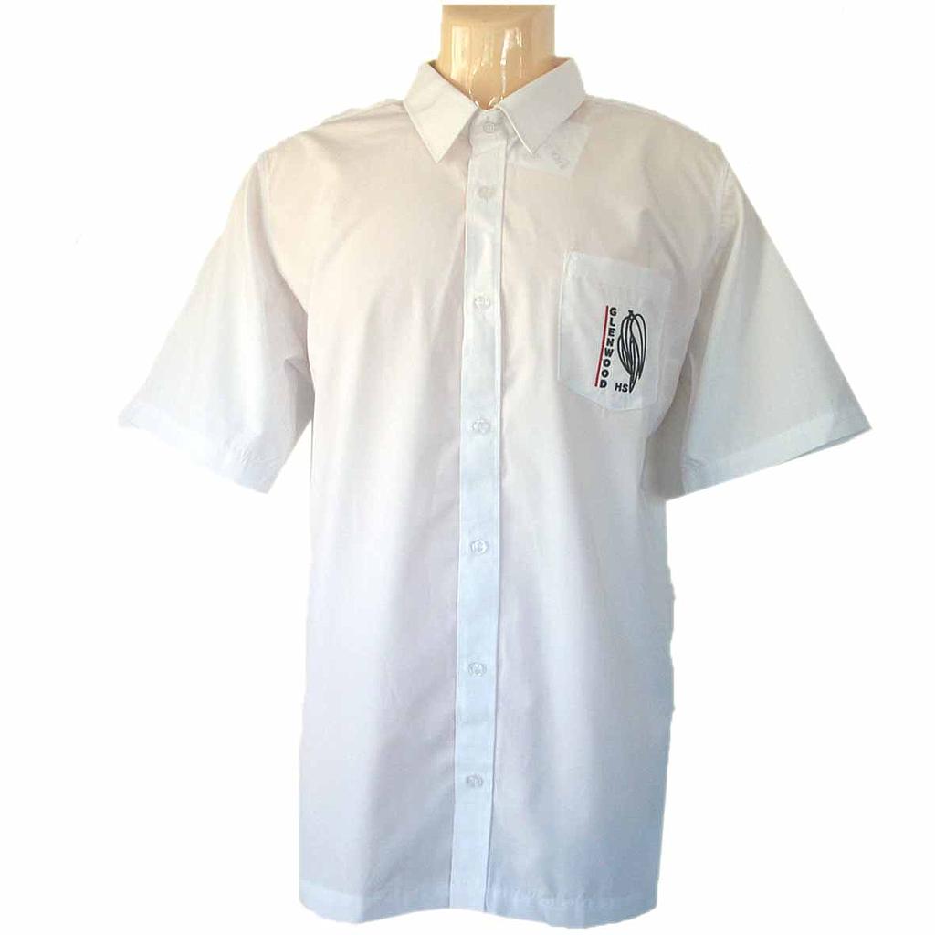 GWH Shirt S/S 2pc Collar White 11-12