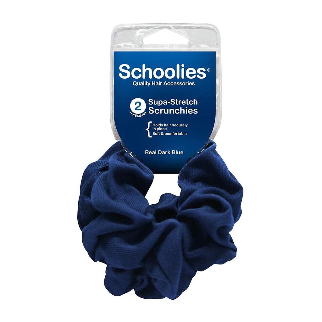 BCC Scrunchie Navy 2pk