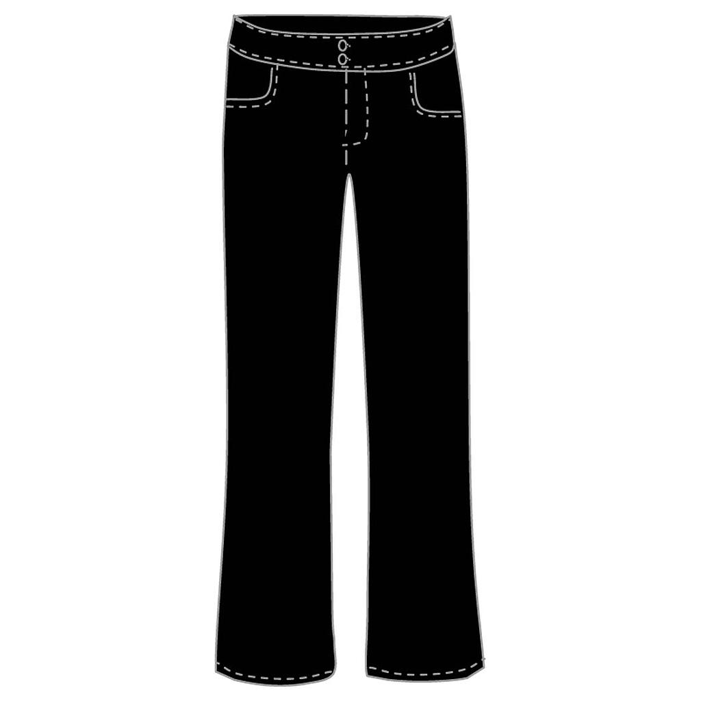 MHS Pants Girls Black (G) 7-12 (D)