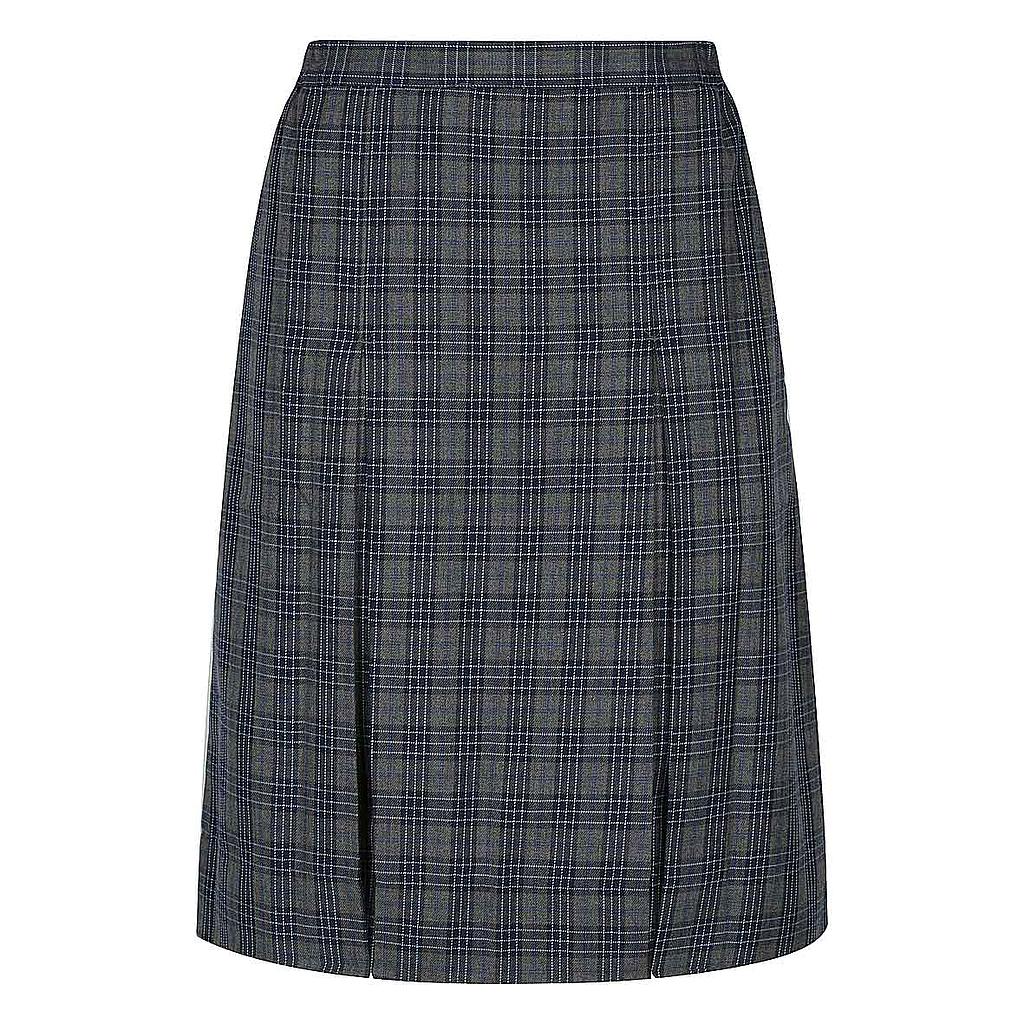 BCC Skirt Grey Check 7-12