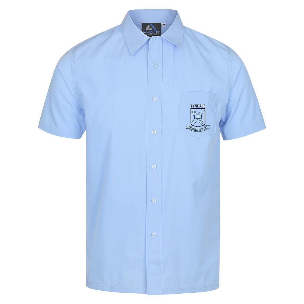 TCS Shirt Boys S/S F/C Blue Y7-10