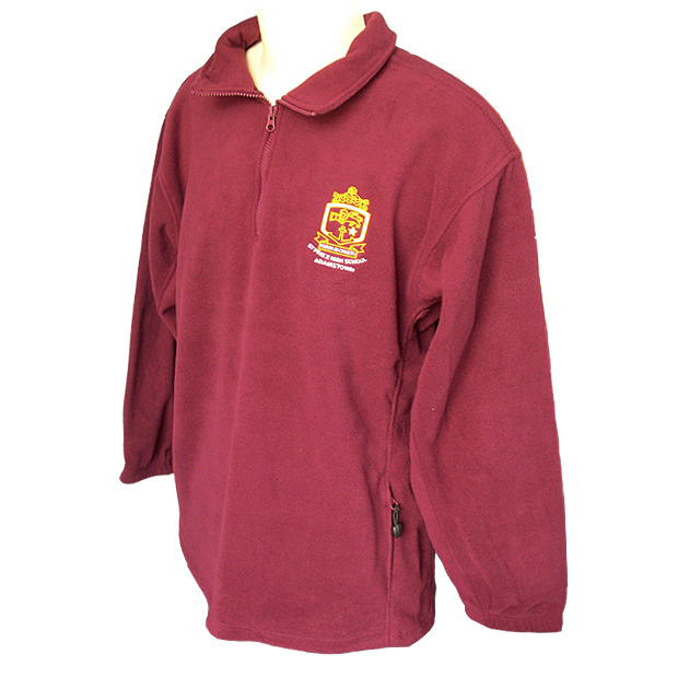 SPX Jumper 1/2 Zip Burgundy 7-10 (D)