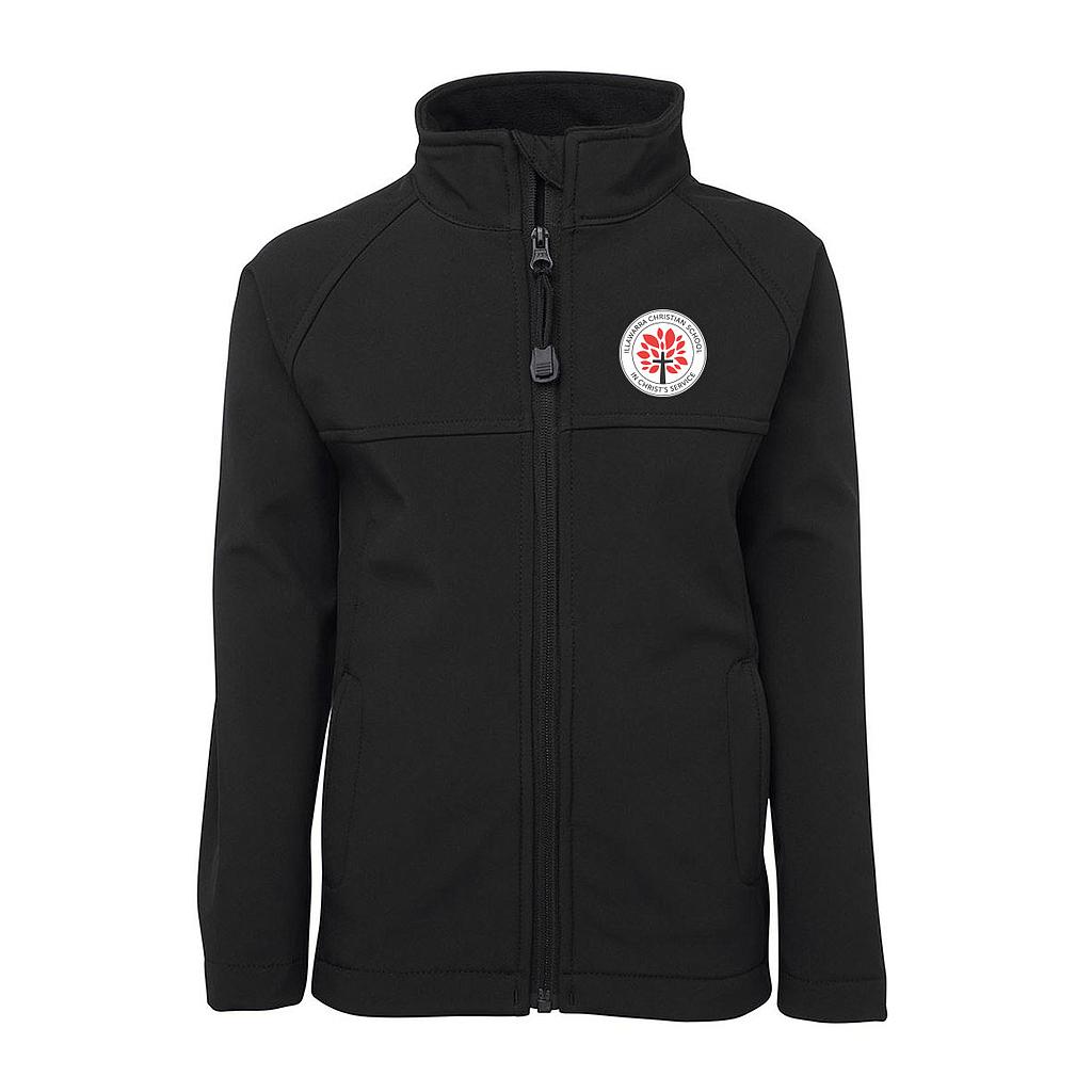 ICC Jacket Softshell Black K-12