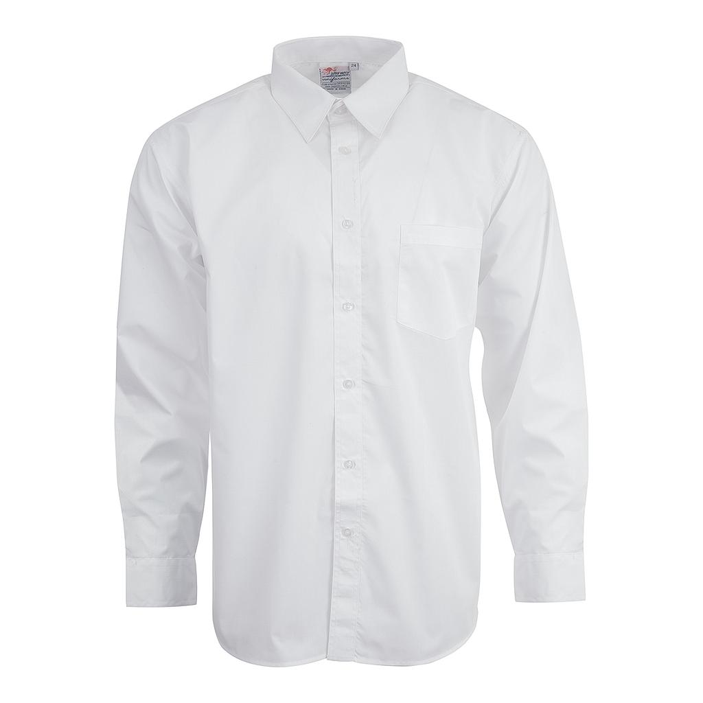 VNC Shirt L/S PC White Boys Yr12 (O)