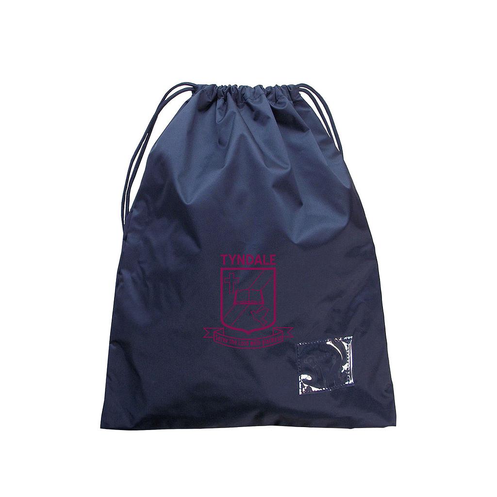 TCS Bag Drawstring Library Navy