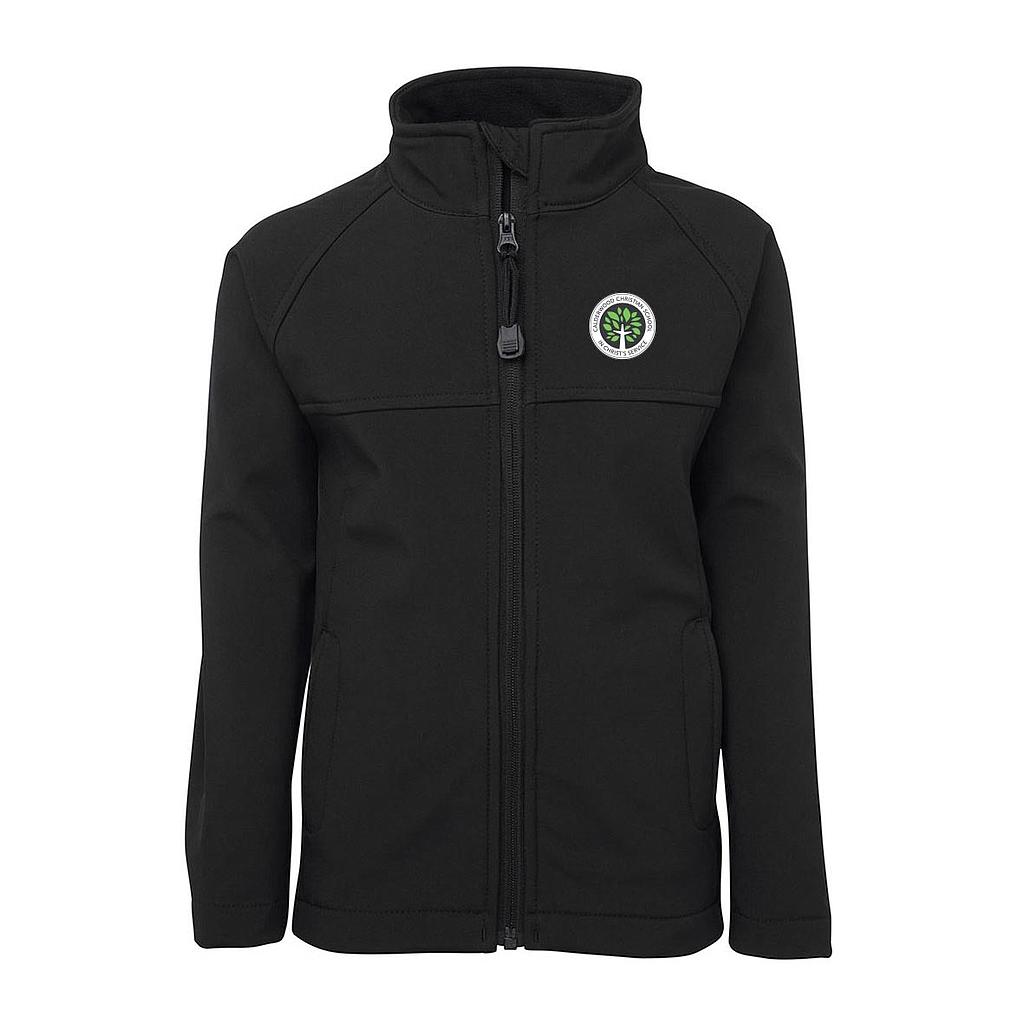 CCS Jacket Softshell Black K-12