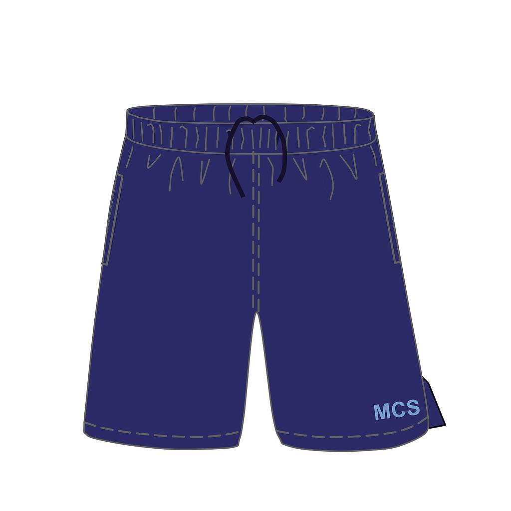 MCS Shorts Sport S/MF Navy Unisex K-12