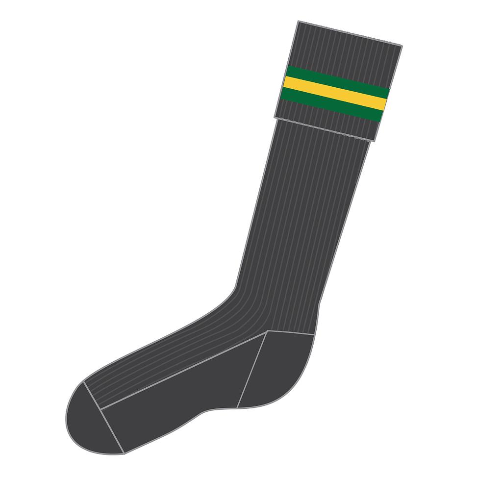 VNC Sock K/High Grey 5-12 (D)