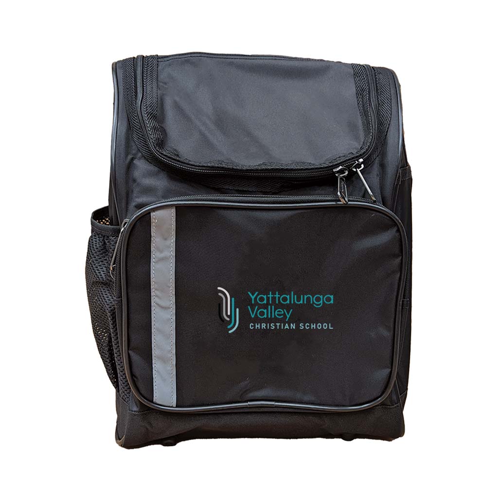 YVC Backpack Primary Black K-6