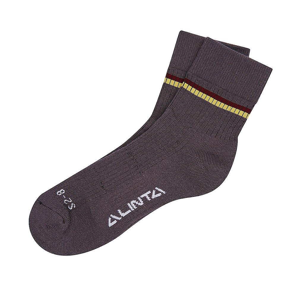 HCK Sock Boys Grey 1pk K-6