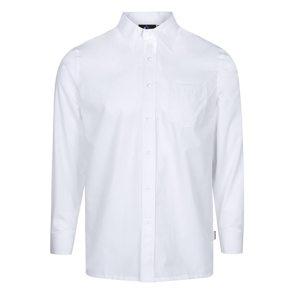 KCA Shirt Unisex L/S White 7-12 (D)