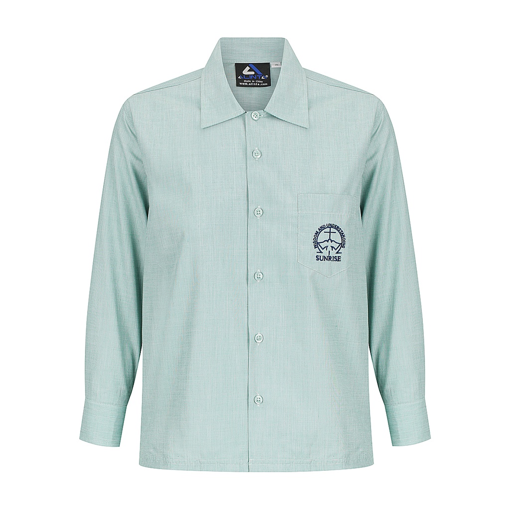 SCM Shirt L/S Green R-6