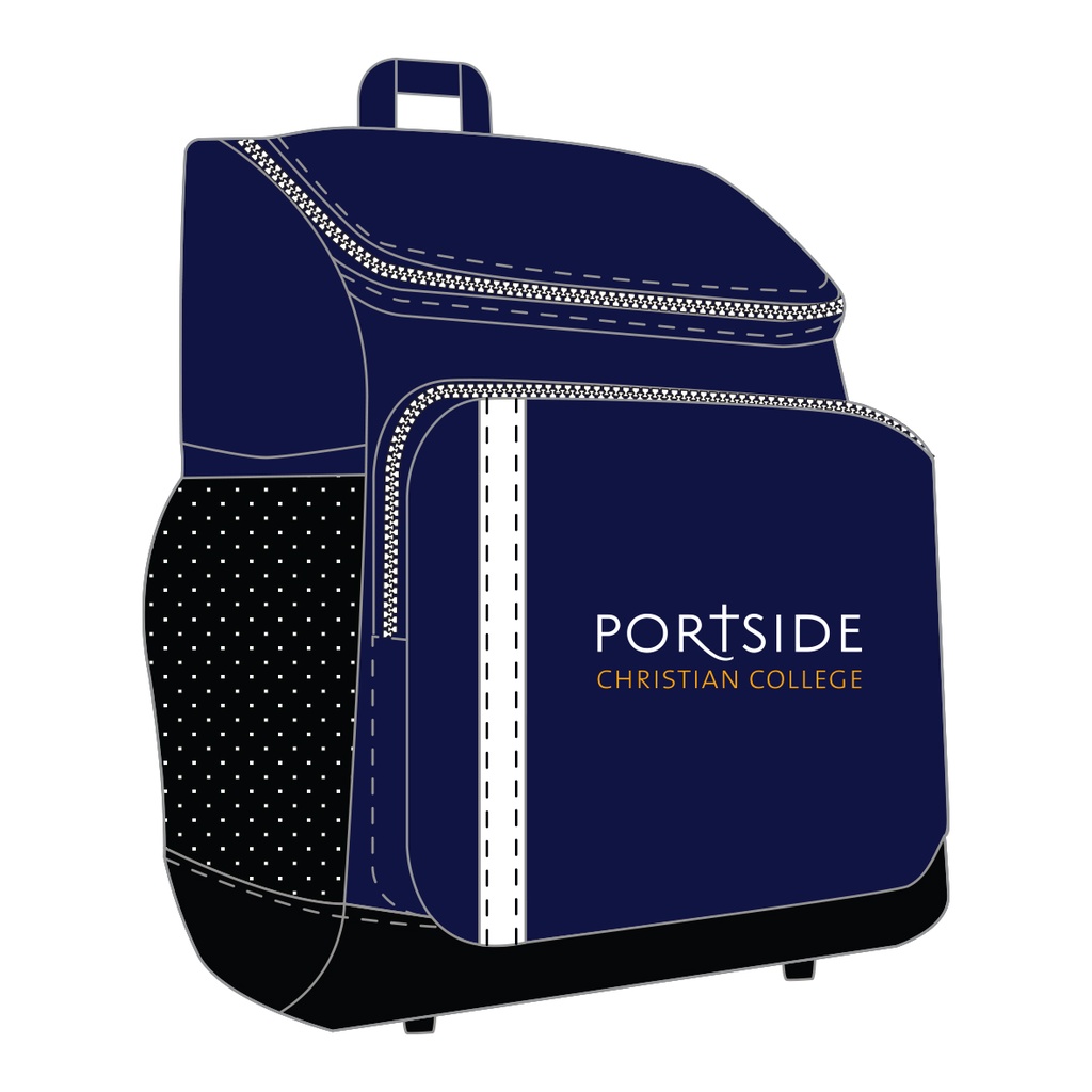 PCC Backpack Navy Primary F-6