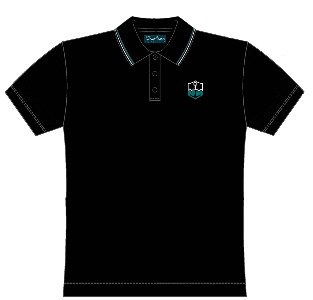 LFH Polo S/S Black 7-12 (O) (D)