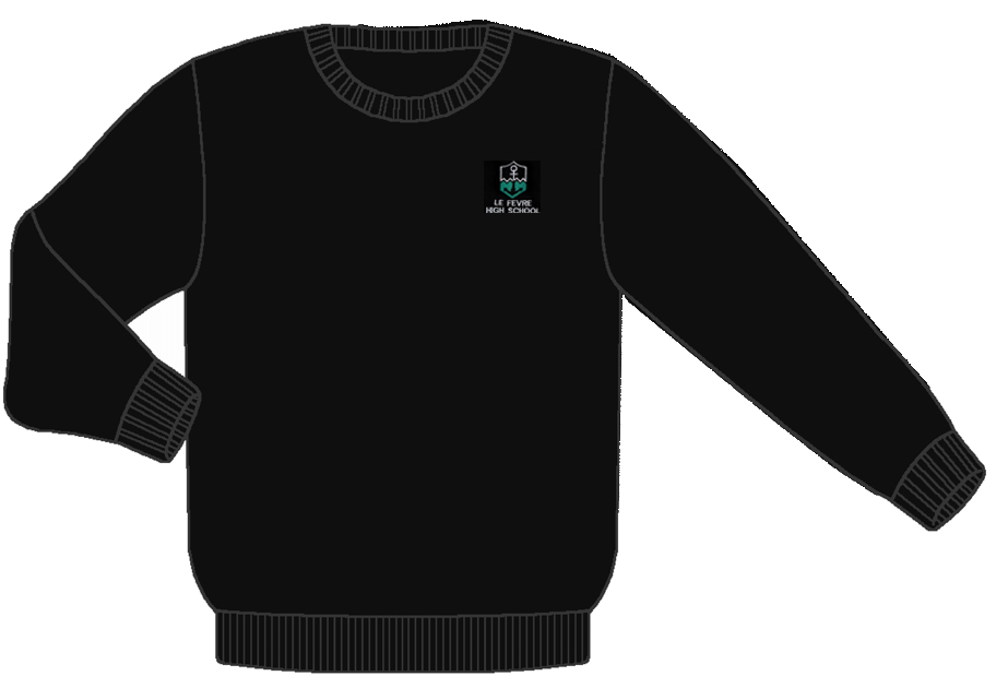 LFH Jumper Fleece Black 7-12