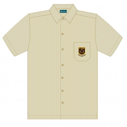 MTC Shirt S/S Dark Beige 7-12 (D)