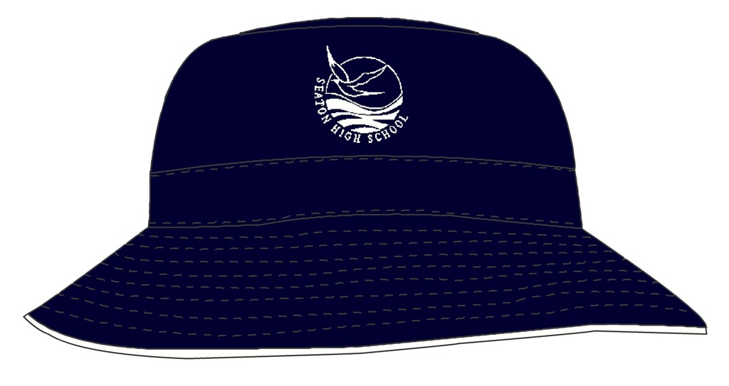 SHS Hat Bucket Navy 11-12 (D)