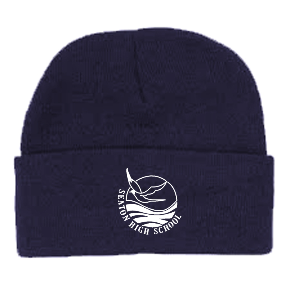 SHS Beanie 11-12 Navy (D)