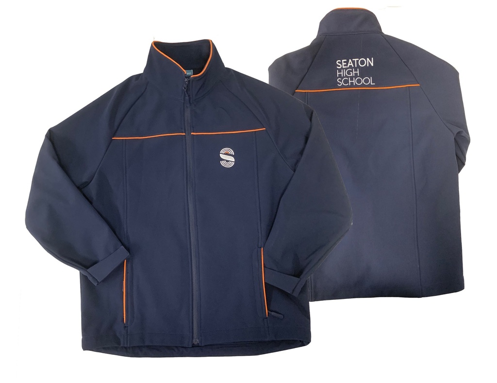SHS Jacket Softshell Navy 7-12 (D)