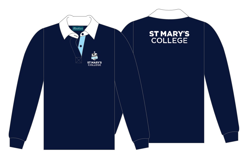 SMA Jersey Rugby Navy R-12