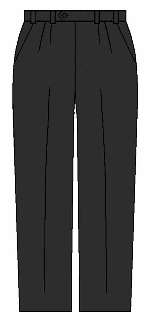 WHA Pants Tailored Charcoal (D)