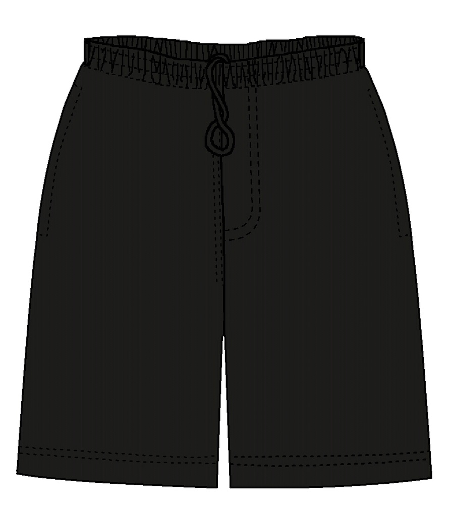 WHA Shorts Relaxed Charcoal (D)