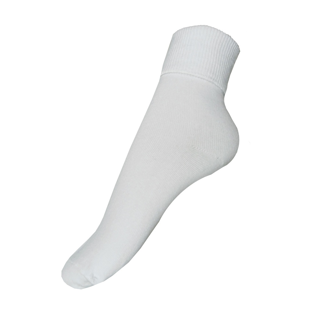 WHA Sock Crew White (D)