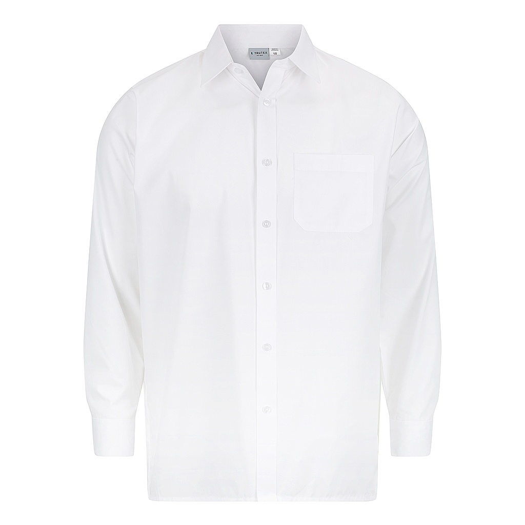 TVC Shirt L/S White 10-12 (O)