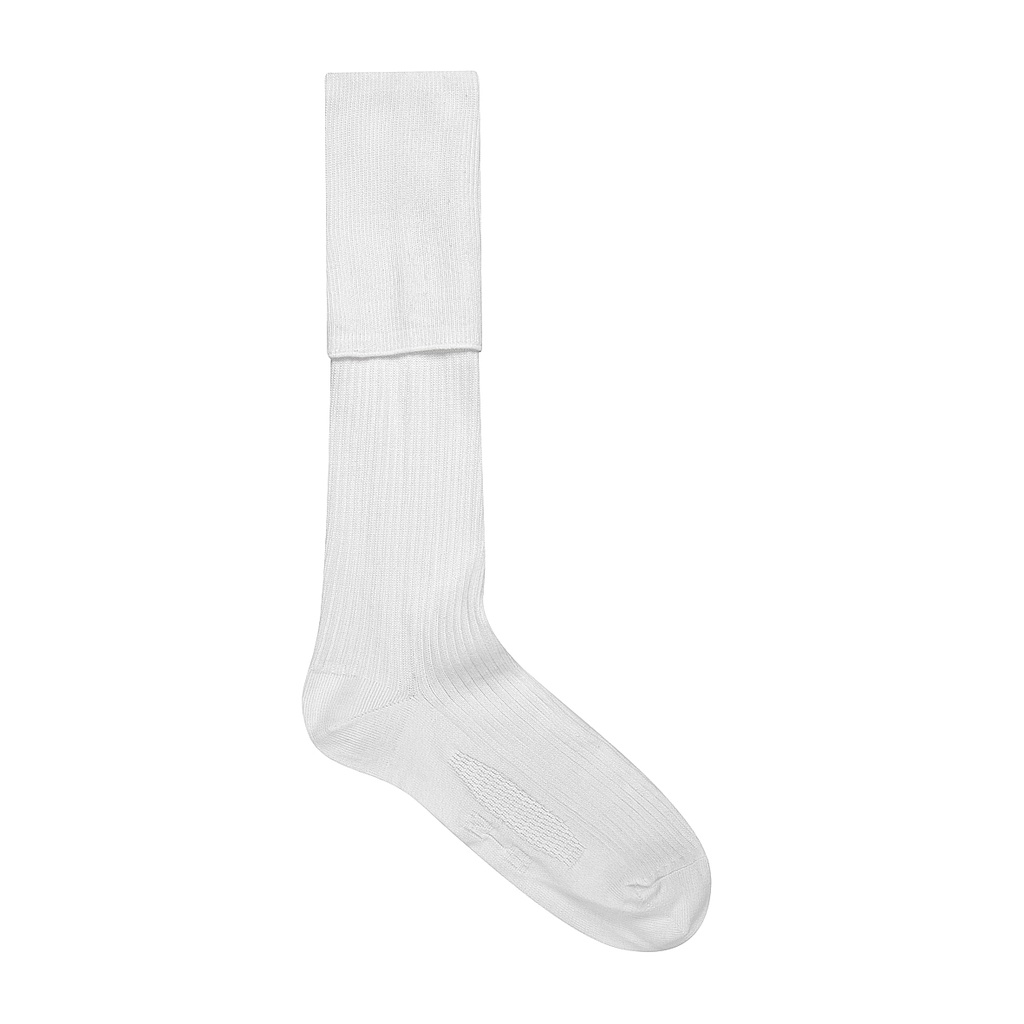 TVC Sock Knee High White Girls 1pk R-12 (O) (D)