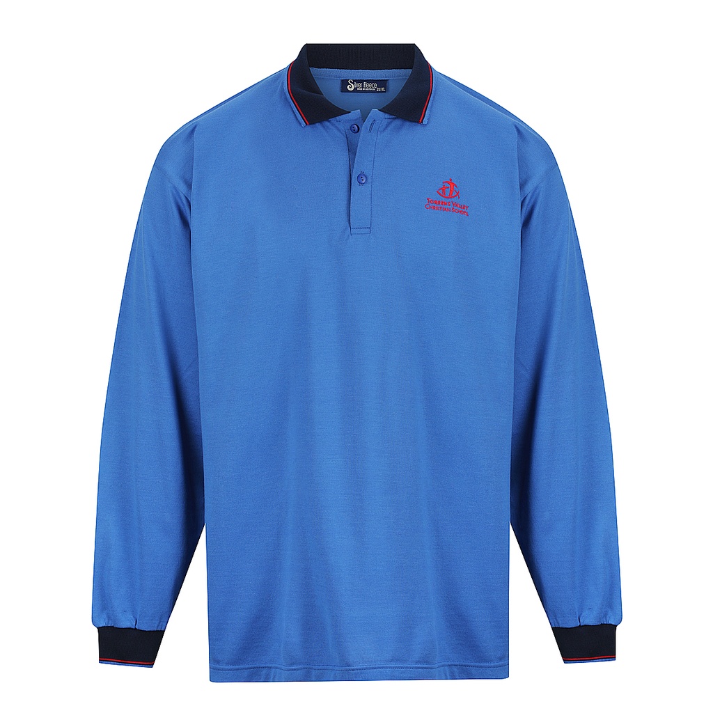 TVC Polo Formal L/S Blue R-12 (O)