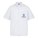 ACC Shirt S/S Check White Boys P-6 (CMU)