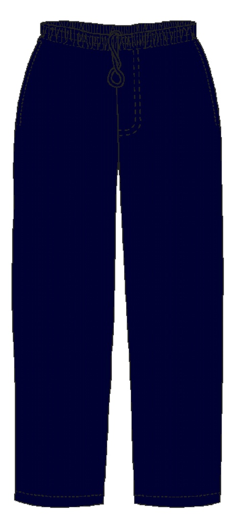 WHA Pants Relaxed Navy (D)