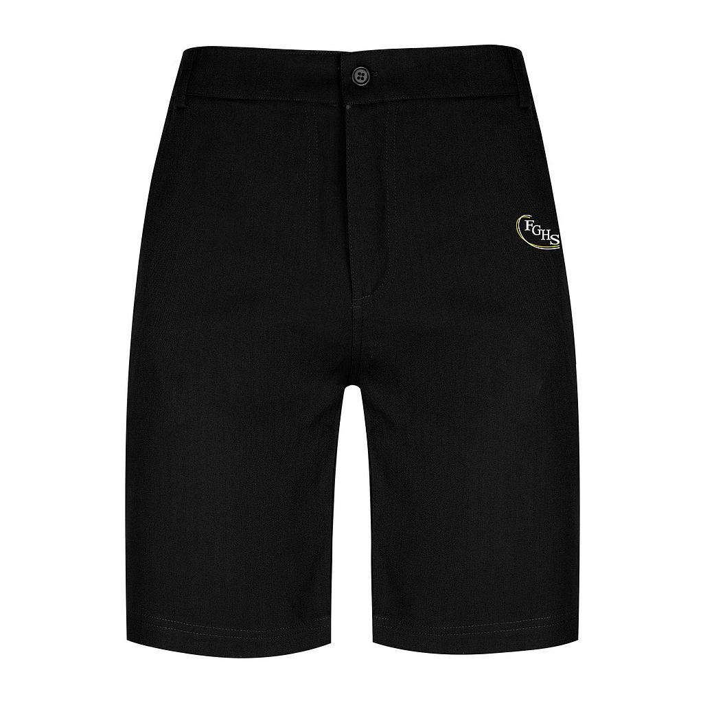 FGW Shorts Boys Fitted Black 7-12